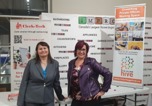 2025-03-25 GTApreneurs Business Networking Events Vaughan - Toronto - Tammy and Monia at booth